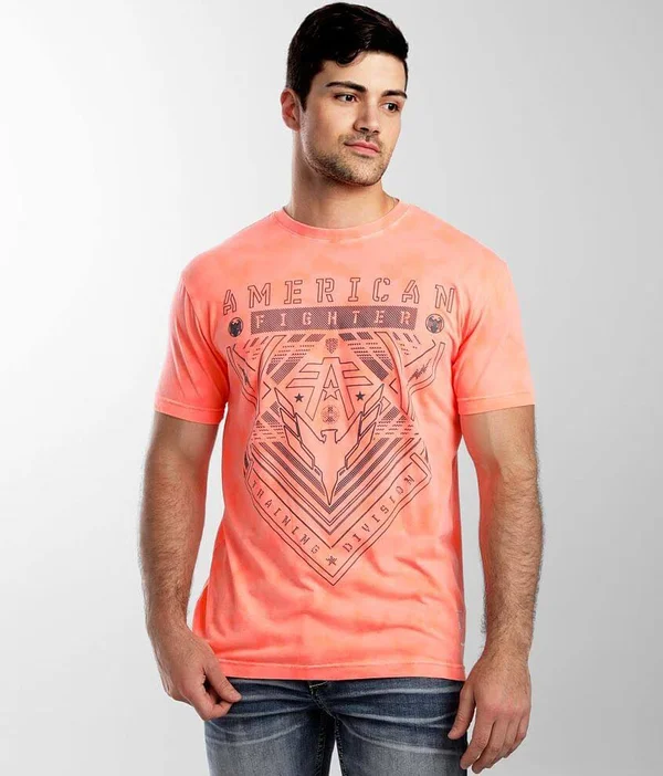 American Fighter Wardell T-Shirt - Orange XX-Large, Men's