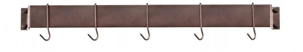 Cuisinart Chef&s Classic 33-inch Bar-Style Wall-Mount Pot Rack, Oil-Rubbed Bronze