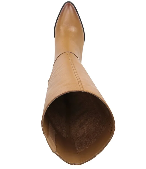Naturalizer FAE Boot Wide Calf 4.5 Women's Peanut Butter