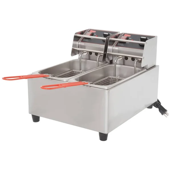 Grindmaster EL2X6 Fryer - Electric, Countertop, Split Pot