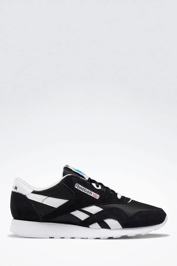 Reebok Classic Nylon - Black - Mens Trainers