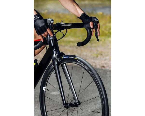 Michelin Power Road TS TLR Tire 700 x 25 Clincher Folding Black
