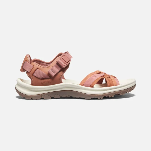 Keen Women's Terradora II Open Toe Sandal - 5.5 - Redwood - Pheasant