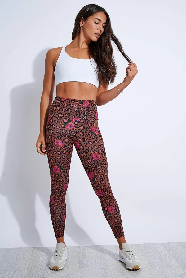 Onzie Legging, High Rise Midi - Pretty Wild, Women's