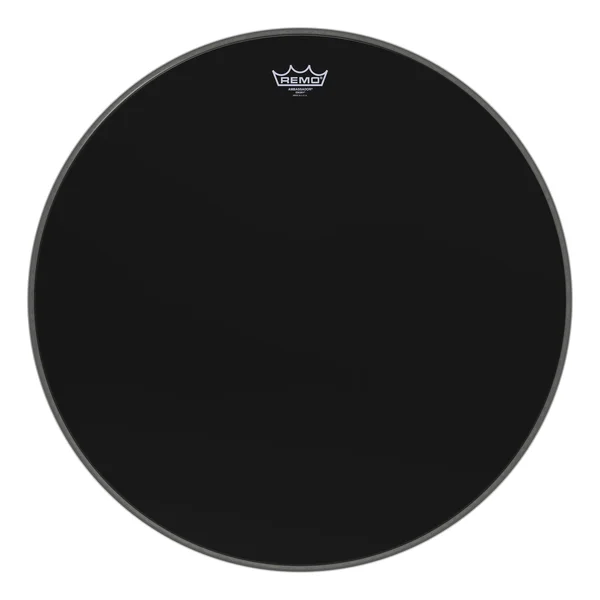 Remo 26x22 Ambassador Ebony Bass Drum Head