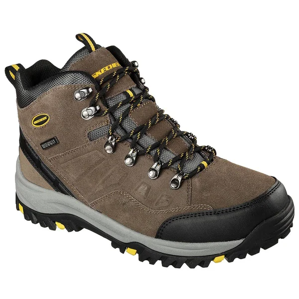 Skechers Men's Relaxed Fit Relment Pelmo Hiking Boot, Size: 10 M, Brown