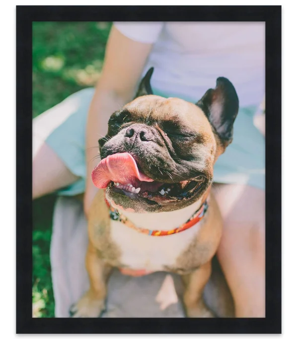 CustomPictureFrames 32x40 Black Wood Picture Frame - with Acrylic Front and Foam Board Backing