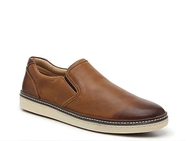 Johnston & Murphy Cullings Slip-On - Men's - Brown