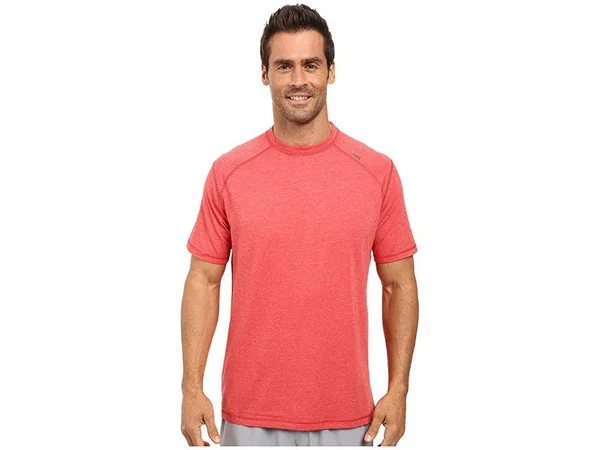 Tasc Performance Carrollton Top (Red Heather) Men's Clothing