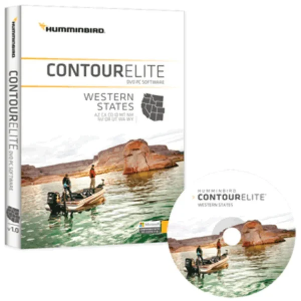 Humminbird Contour Elite Western States PC Software