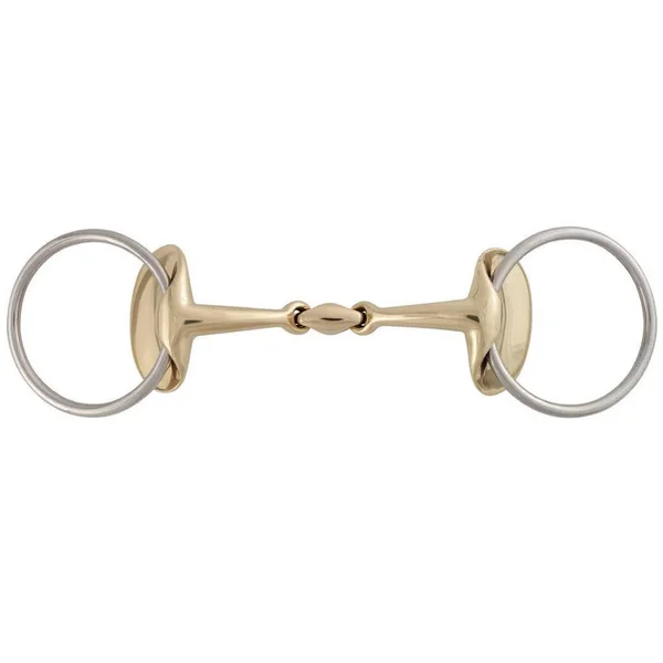 Stubben Steeltec Golden Wings Snaffle Bit