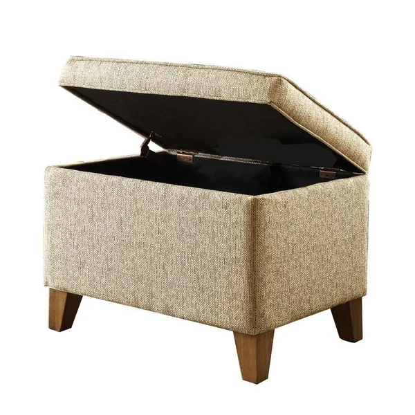 Carson Carrington Hassel Storage Ottoman (Tan - Medium)