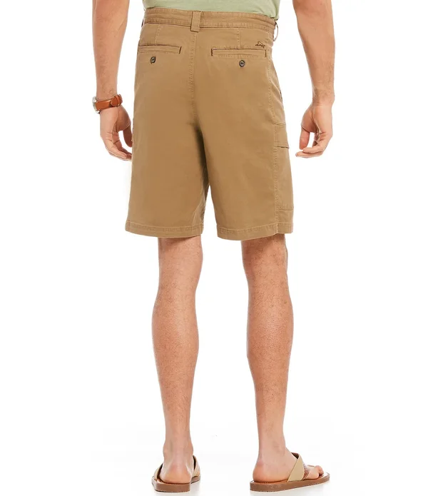 Tommy Bahama Key Isles Cargo 10 Inseam Shorts - Mens, 40, Dusk Blue