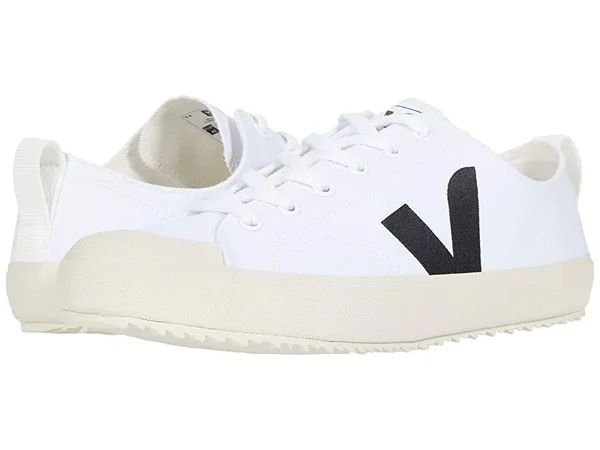 Veja Nova Canvas Sneakers 45 White - Black Cotton