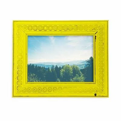 Mohler Flower Power Picture Frame Rosalind Wheeler Color: White - Picture Size: 8x22 x 16x22