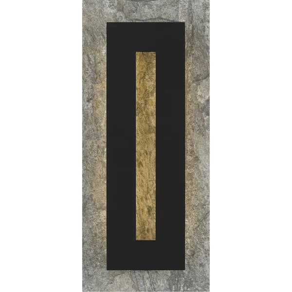 Quoizel Tate LED Outdoor Wall Lantern - Earth Black - TTE8308EK