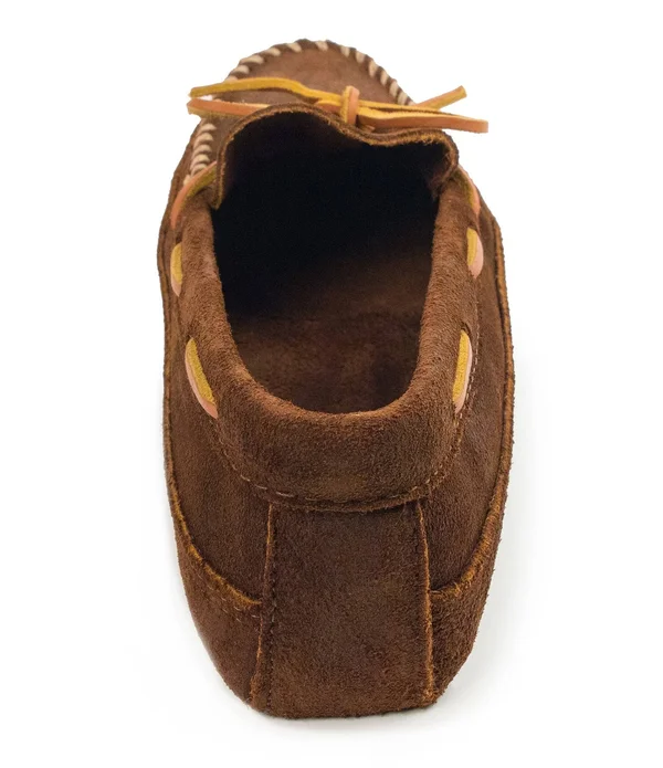 Minnetonka Double Bottom Softsole 10.5 Men's Brown