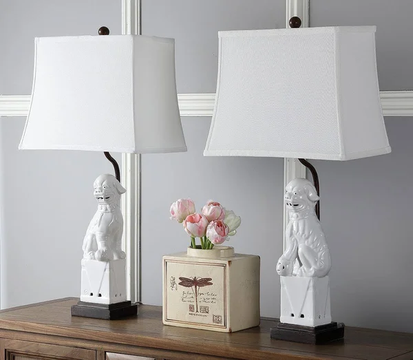 Safavieh Foo Dog Table Lamp - Set of 2