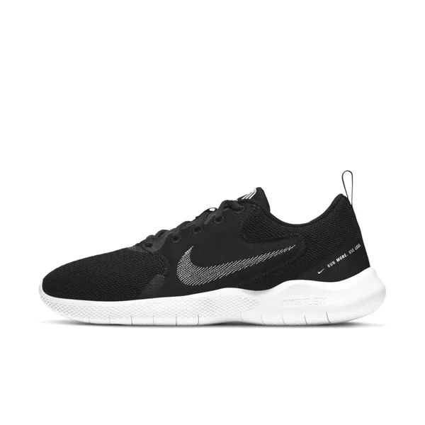 Nike Flex Experience Run 10 Black/White Men's Running Shoes - Size: 11