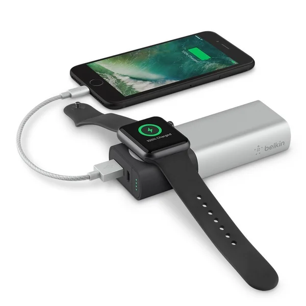 Belkin Valet Charger Power Pack 6700 mAh for Apple Watch + iPhone