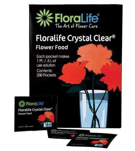 Floralife Crystal Clear Flower Food 300 - 1 pt/.5 L Packet