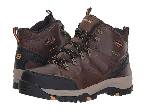 Skechers Men's Relment-Traven Hiking Boot - Size: 9.5, Brown