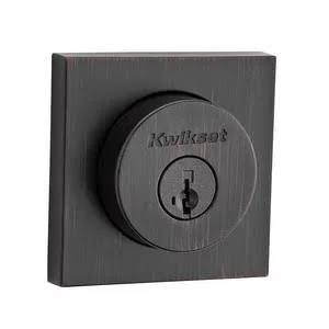 Kwikset 159 SQT 11P SMT RCAL RCS Keyed Entry Halifax Double Cylinder Deadbolt with SmartKey Technology