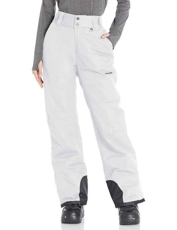 Arctix Women's Insulated Snow Pants White Medium Short