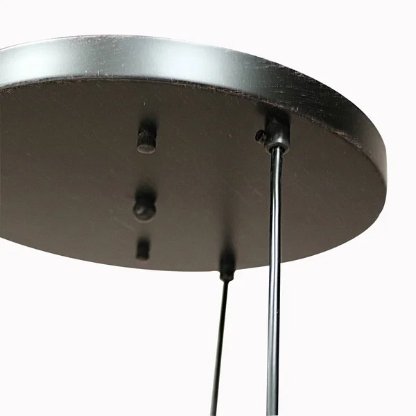 Warehouse of Tiffany Beveen Round 3-Light Glass Gourde Lamp Collection, Black
