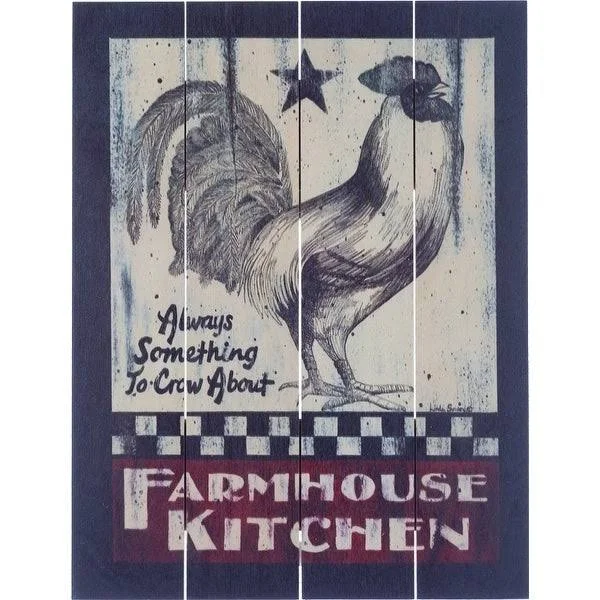Wood Pallet Art - Farmhouse Kitchen - 9 x 12