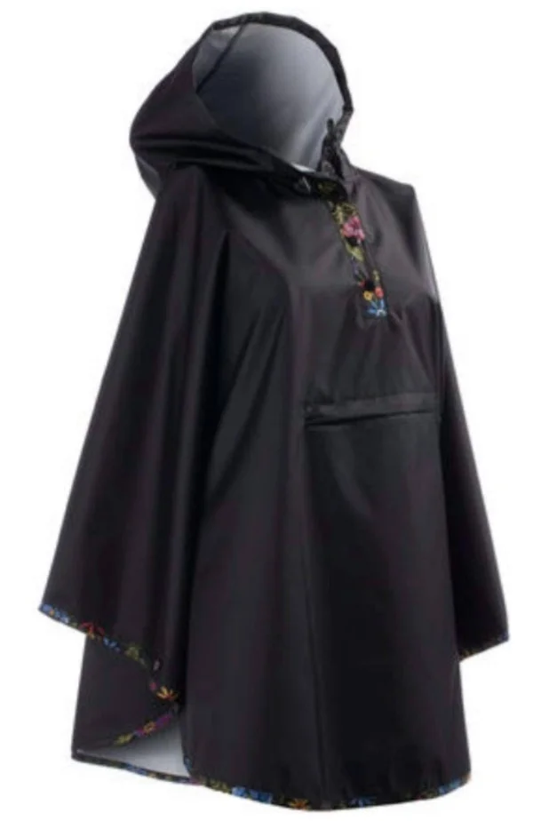 Totes Women's Reversible Rain Poncho