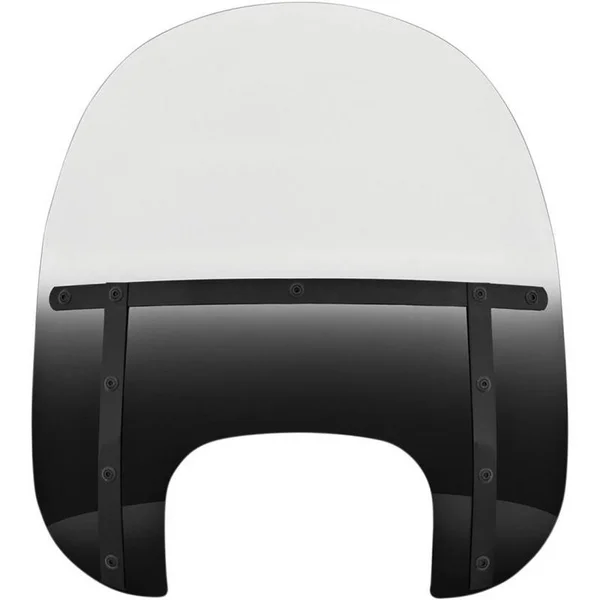 Memphis Shades Black 19 in. Memphis Fats Windshield - MEM6301
