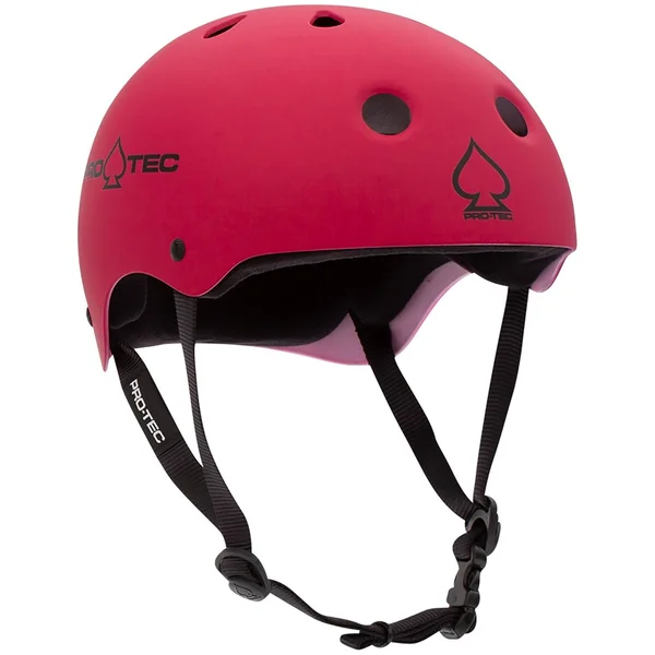 Pro-Tec Classic Skate Helmet (Matte Pink - Small)