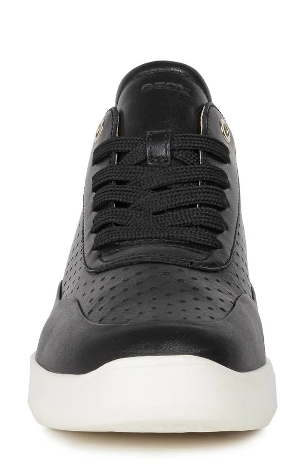 Geox Rubidia Wedge Sneaker - White - 6Us