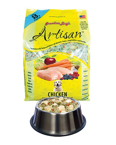 Grandma Lucy&s Freeze-Dried Grain-Free Artisan Chicken Dog Food 10lbs