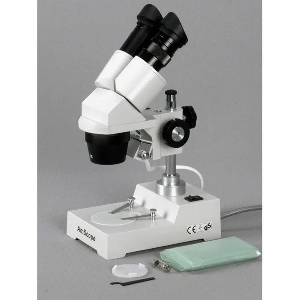 Amscope 20X-40X Stereo Microscope with Digital Camera