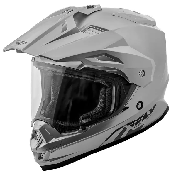 Fly Racing Trekker Solid Helmet Matte Black