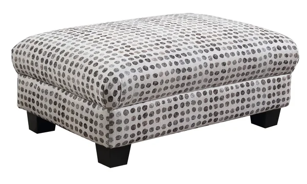 Emerald Home Ottoman- Grey Multi U3477-22-19