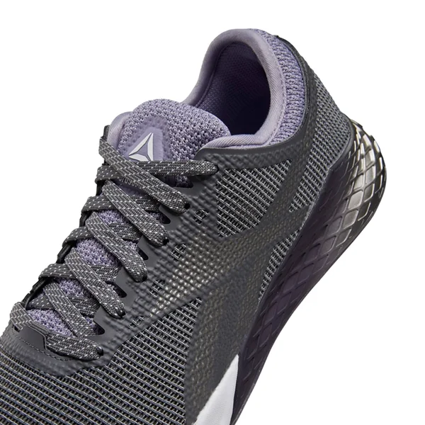 Reebok Women's Nano 9 Training Shoes, Grey/Violet/White, 10