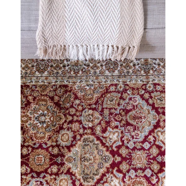 Unique Loom Voyage Red 5 ft. x 8 ft. Area Rug