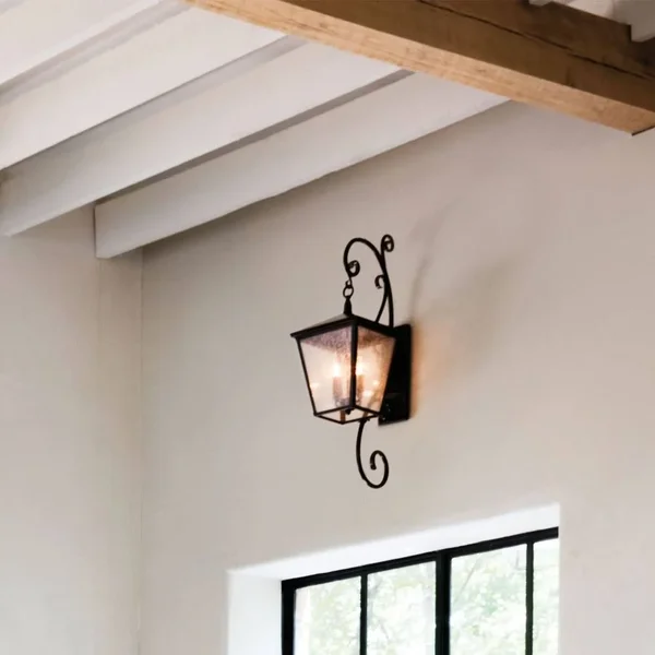 Hinkley Lighting 1436DZ Trellis Outdoor Wall Light Aged Zinc