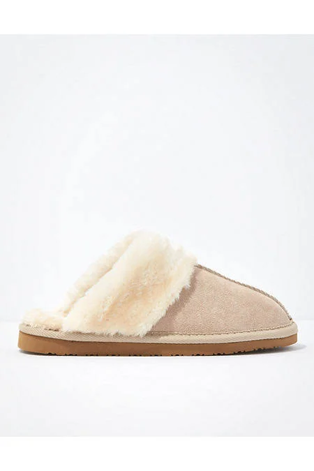 Minnetonka Chesney Scuff Slipper Women's Natural 6