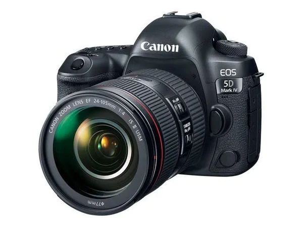 Canon Eos 5D Mark IV 4K Wi-Fi Digital SLR Camera & EF 24-105mm f/4L Is II USM with 70-200mm f/2.8L Lens + 64gb Card + Batter