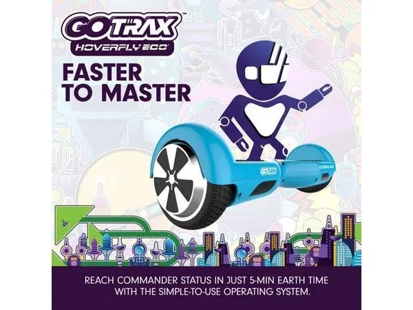 Gotrax Hoverfly Eco UL Certified Self Balancing Hoverboard - Blue