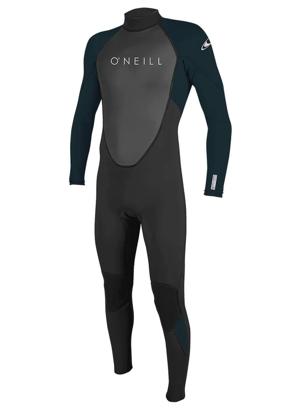 O&Neill Reactor 3/2mm Back Zip Full Wetsuit - Men's Medium - Black/Slate