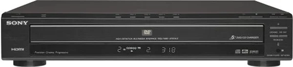 Sony DVP-NC85H 5 Disc CD/DVD Player Changer HDMI (Silver)