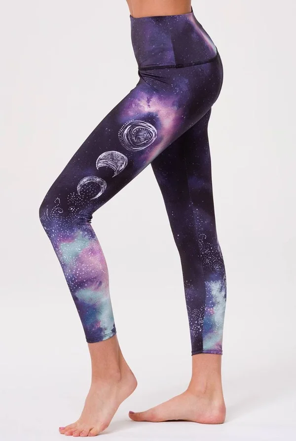 Onzie Legging, Graphic, High Rise Midi - Solar, Women's