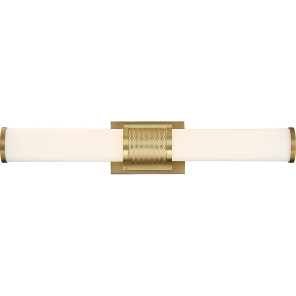 Nuvo Lighting 62/1602 Caper LED Vanity Brushed Brass with Frosted Lens