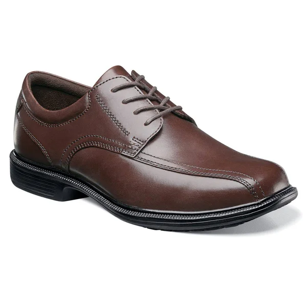Nunn Bush Bartole St Bike Toe Lace Up 7 Men's Brown