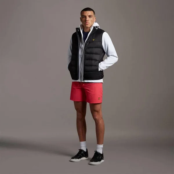 Lyle and Scott Zip Through Hooded Jacket, White